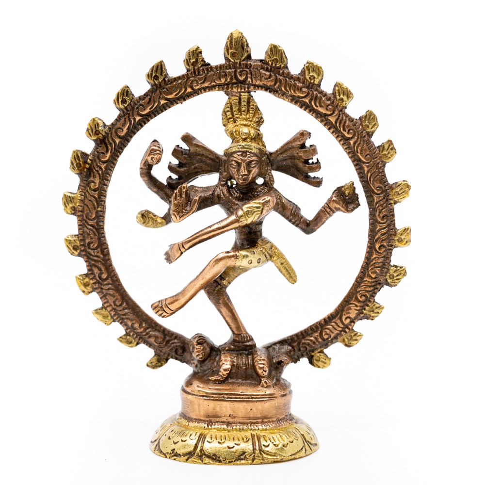 Shiva Nataraj de Latón (10 cm)