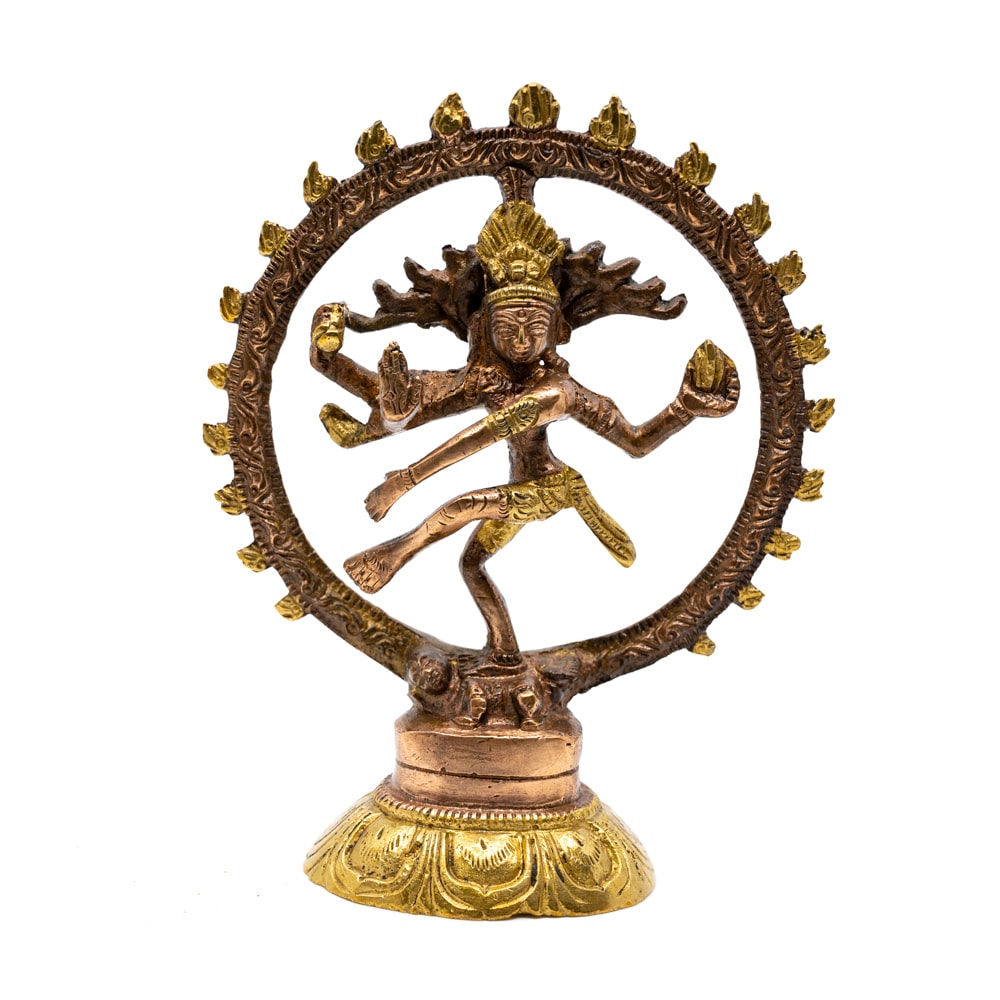 Shiva Nataraj de Latón (15 cm)