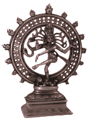 Shiva Nataraj Latón Monocolor (20 cm)