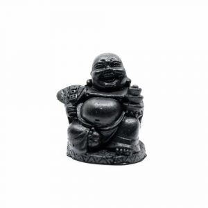 Estatua de Shungita Buda Feliz - Pequeña