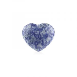 Piedra Preciosa en forma de Corazón de Sodalita (45 mm)