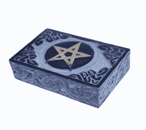 Caja de Tarot Pentagrama Piedra de Jabón