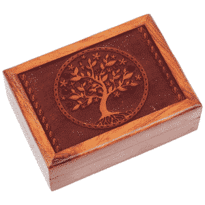 Caja de Tarot Árbol de la Vida Grabado