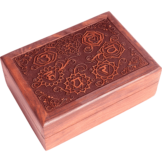 Caja de Tarot Siete Chakras Grabado