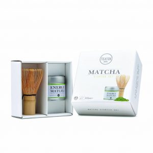 Set de Inicio de Té Vegano Teatox - Matcha y Brocha de Bambú