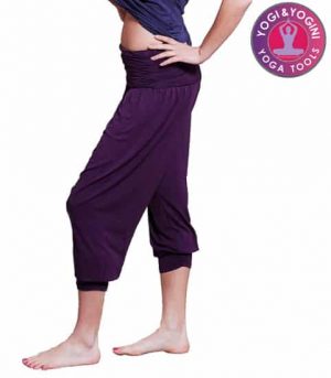 Pantalones de Yoga Comfort Flow Morados S-M