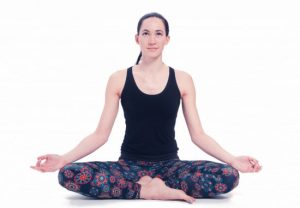 Legging de Yoga Negro con Mandala Orgánico S