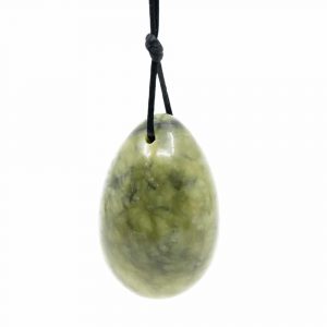 Huevo Yoni de Jade Verde (45 x 30 mm)