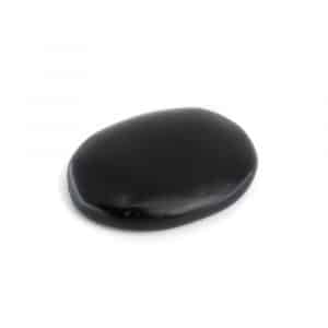 Piedra de Bolsillo de Obsidiana Negra