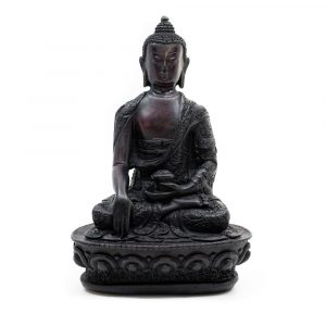 Buda Sentado - Negro (18 cm)