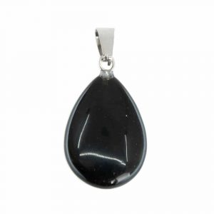 Colgante en forma de Gota de Obsidiana (20 mm)
