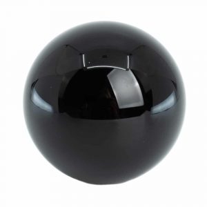 Bola de Cristal Feng Shui - el Chakra Negro (50 mm)