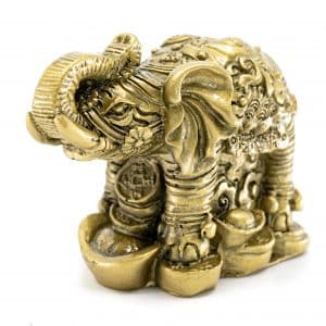 Estatua Feng Shui Elefante para la Protección (60 mm)