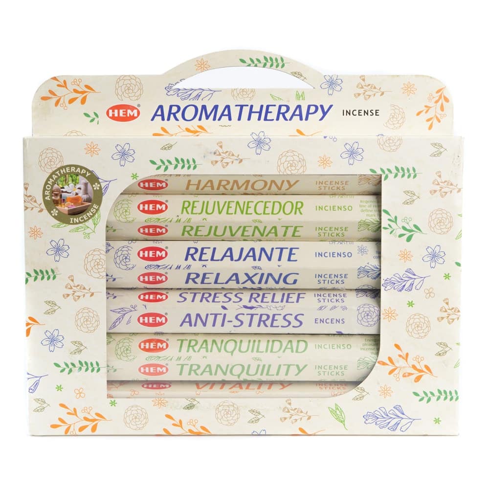 HEM - Set de Regalo de Incienso para Aromaterapia (6 paquetes)