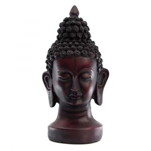 Estatua de Cabeza de Buda Tailandés (15 cm)