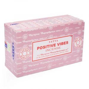 Incienso Satya Positive Vibes (12 paquetes)