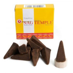 Conos de Incienso Golden Nag Templo (1 paquete)