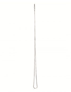 Collier Serpiente de plata 60 cm suelta
