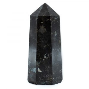 Piedra Punta de Obelisco Larvikita - 100-120 mm