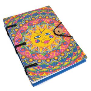 Cuaderno Hecho a Mano Sol Colores (18 x 13 cm)