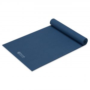 Gaiam Essentials Esterilla de Yoga Goma Azul Marino 6 mm - (173 x 61 cm)