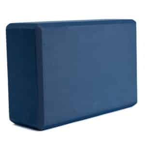Spiru Bloque de Yoga EVA Azul Rectangular - 22 x 15 x 7,5 cm