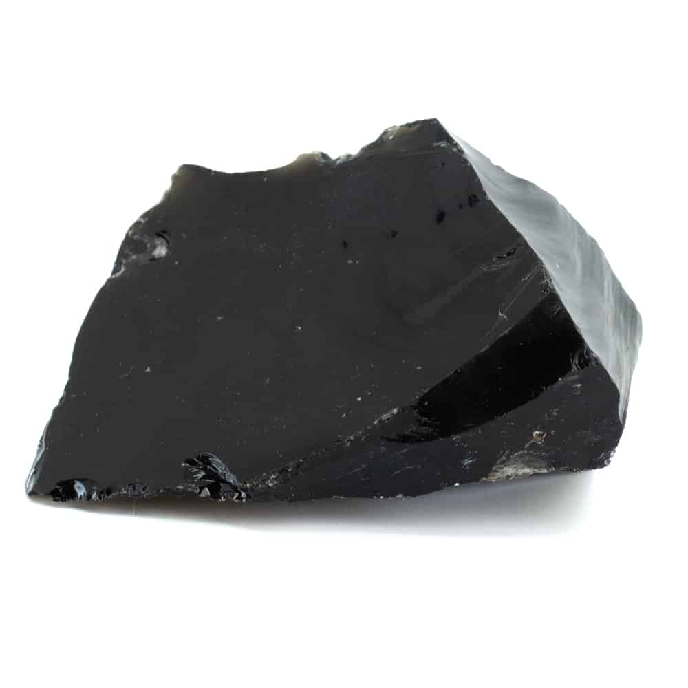Gema de Obsidiana Negra en Bruto 5 - 8 cm