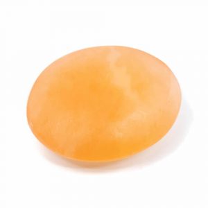 Piedra de bolsillo Selenita naranja 50 cm