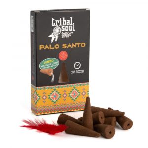 Conos de Incienso Backflow Palo Santo Tribal Soul (1 paquete)